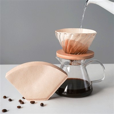 Kertas Filter Kopi berbentuk kipas-berbentuk U